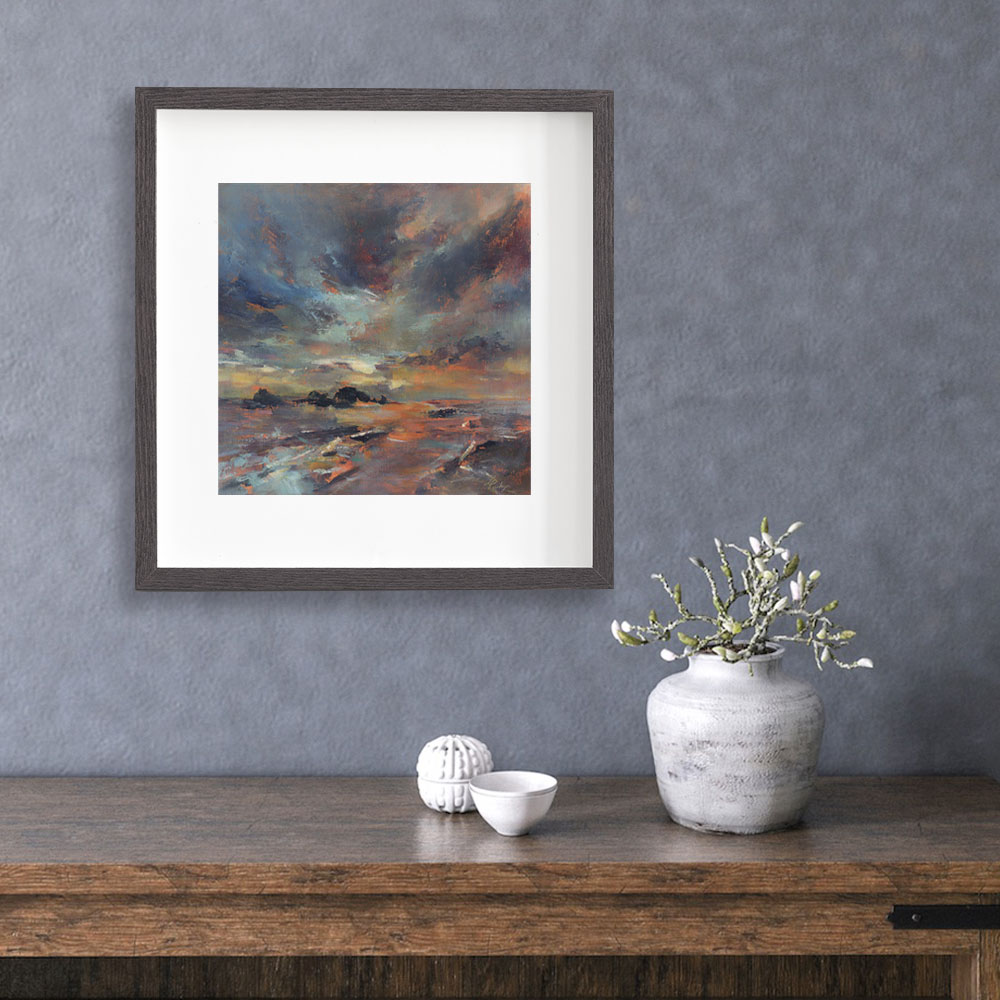 Rocks at Sunset – Gicleé Print