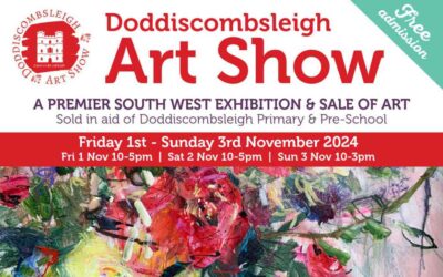 Doddiscombsleigh Art Show: 1-3 Nov